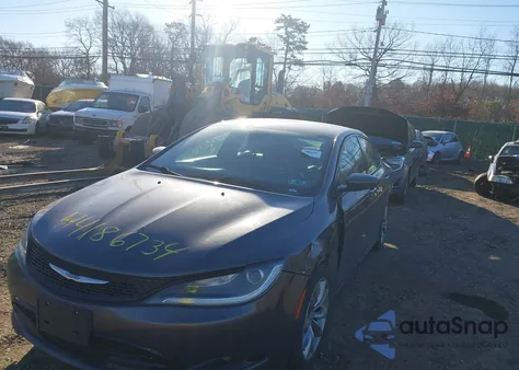 2015 Chrysler 200 S from USA, damaged, VIN 1C3CCCBB7FN714924